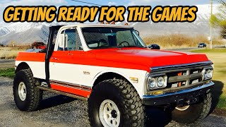 Having Fun Getting Griz Ready For The Off Road Games!!
