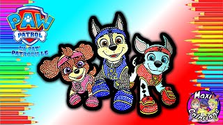 Comment Colorier Et Dessiner Patpatrouille - Coloring Page Paw Patrol Tuto