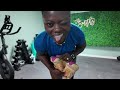 Workout vlog - 4.5 months postpartum, getting fit, mom of two
