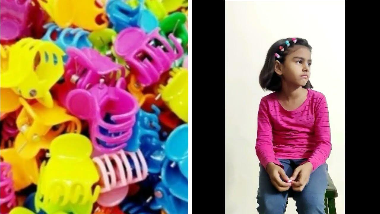 MINI CLIP HAIRSTYLE // KIDS HAIRSTYLE // HAIRSTYLE YouTube