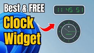 Best & Free CLOCK WIDGET for Windows 11 in 2024 screenshot 5