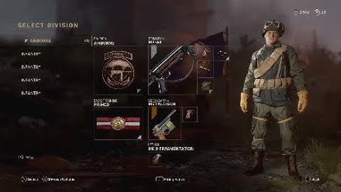 CALL OF DUTY WWII Best Class Setup for the MP40