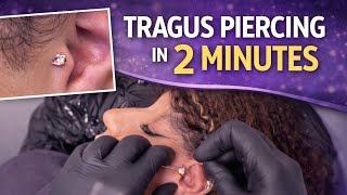 How you can do Tragus piercing Tragus Piercing How To Properly Pierce Instructional Video Only