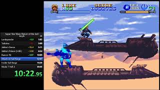 Super Return of the Jedi (SNES) Speedrun in 35:09