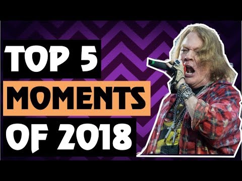 Guns N' Roses: Top Five Moments of 2018! mckagan family