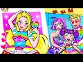 [🐾 DIY Dolls🐾] Rainbow Rapunzel Talented and Bad Family - LOL Surprise DIYs