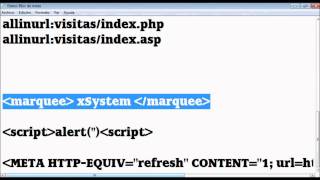 Tutorial defacing inyeccion HTML