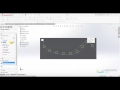 SolidWorks Eğitim 2016 Eğri ile Çoğaltma
