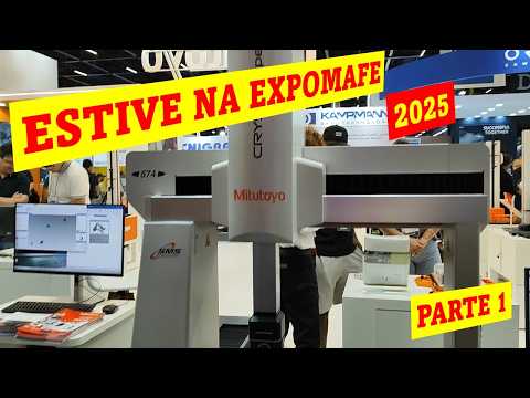 I visited the fair @EXPOMAFE - 2025 - PART1 #mundodamecanicaindustrial