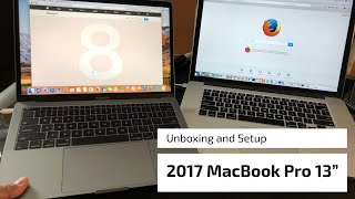 Unboxing 2017 MacBook Pro 13