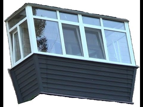 Установка утепление и отделка балконов в Черкассах.