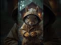 Soothing Rain Sounds for Sleep, Study &amp; Relaxation 🐿#shorts