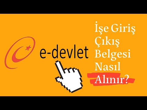 İşe Giriş Çıkış Belgesi (SGK) E-Devlet Üzerinden Nasıl Alınır?