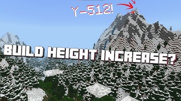Is the height limit being increased in Minecraft 1.17?
