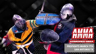Armored MMA San Antonio TX March 7th 2026 PROFIGHTS Full Fights