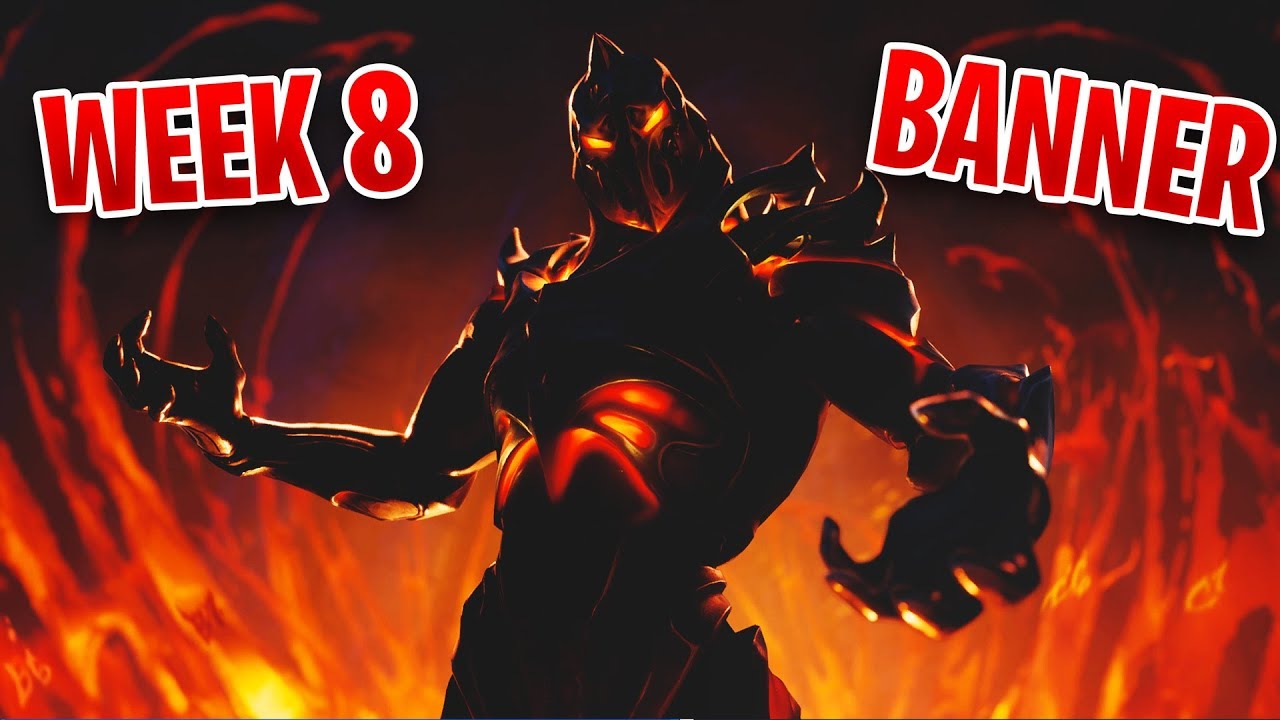 FORTNITE WEEK 8 - SECRET BANNER ICON LOCATION - SEASON 8