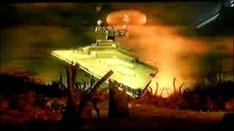 The Force Unleashed-pulling down Star Destroyer