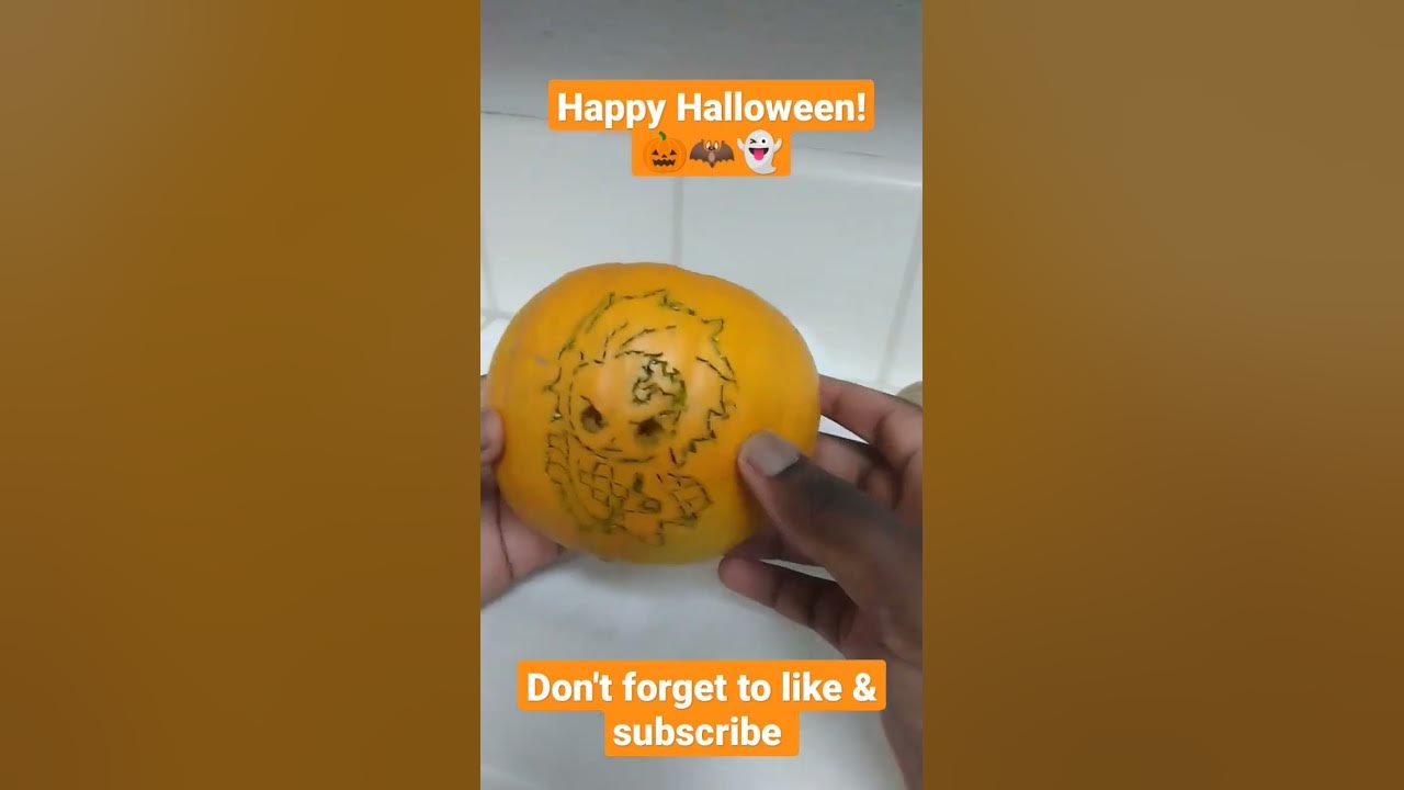 demon-slayer-pumpkin-carving-tanjiro-shorts-demonslayer-youtube