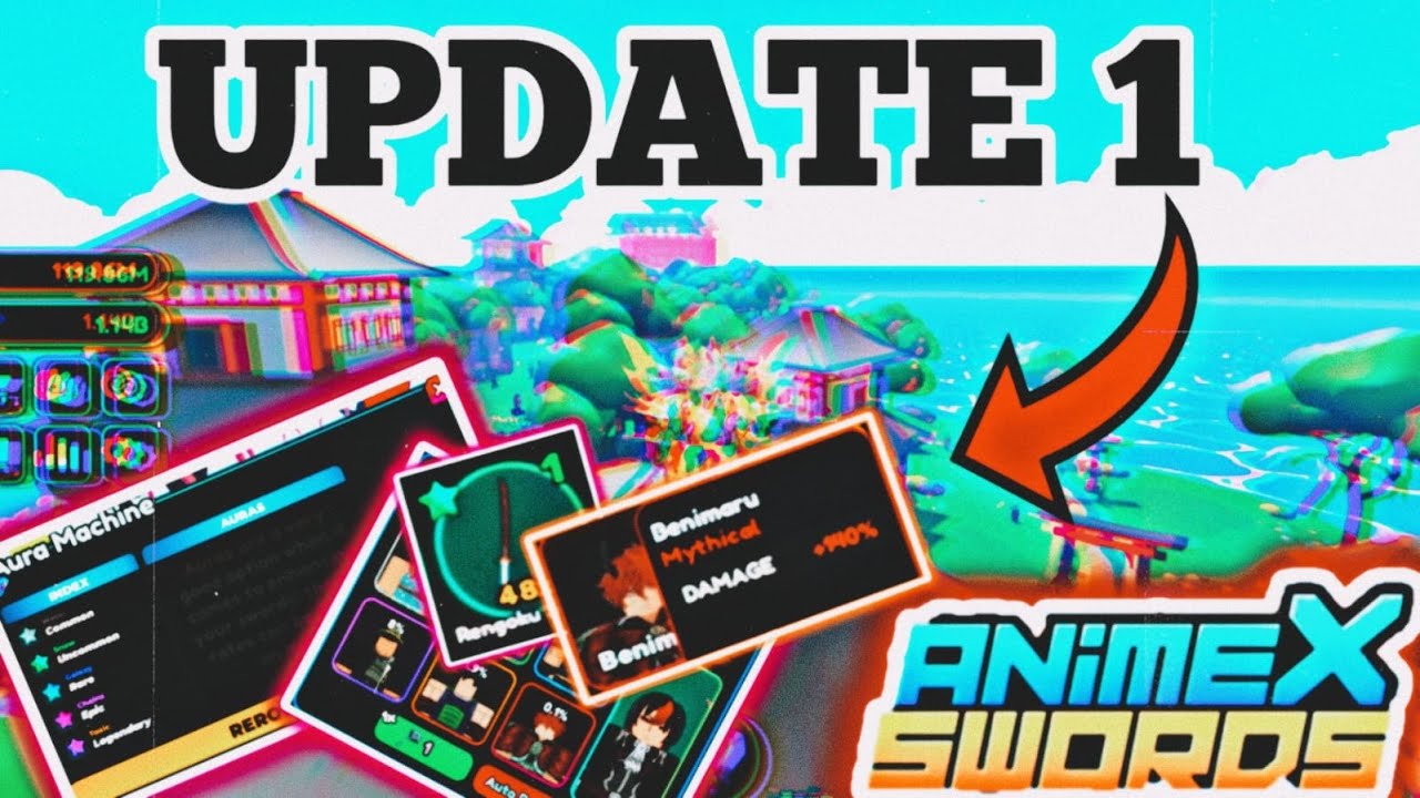 ANIME SWORDS X | TODO LO NUEVO QUE AGREGARON | UPDATE 1 | ROBLOX - YouTube