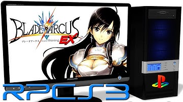 RPCS3 PS3 Emulator - Blade Arcus from Shining EX (2015). Ingame 60FPS. LLVM Vulkan (Auto LLE) #6