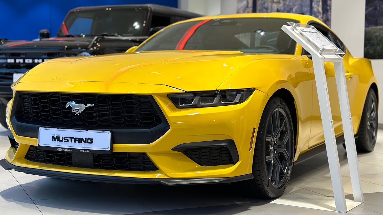 24년식 포드 머스탱 2.3 쿠페 옐로우 즉시 출고 