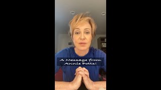 A message from actress, Annie Potts.