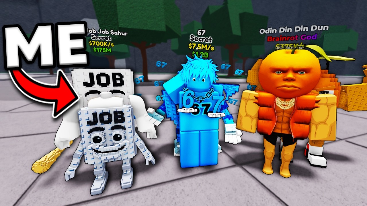 I Went UNDERCOVER in BRAINROT ONLY CLAN in The Strongest Battlegrounds..