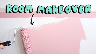 Huge Bedroom Makeover 🎨 FULL ROOM TRANSFORMATION!