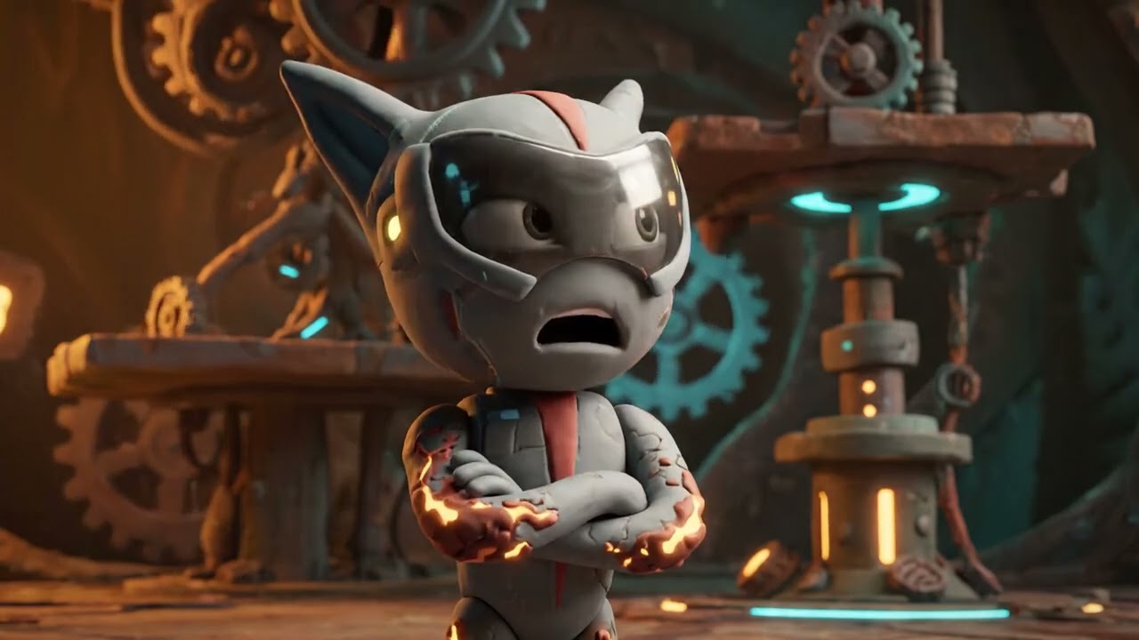 Industrial Channel  Nova s Time Bubble Adventure in Clay Stopmotion