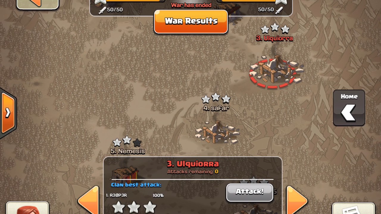 Clash of Clans CWL Lite - Season 2 - Week 11 - Personal Attack Replays ...