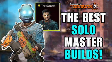 The Division 2 | Best 2 Solo Master Builds I Used for the New Master Difficulty Mission!!