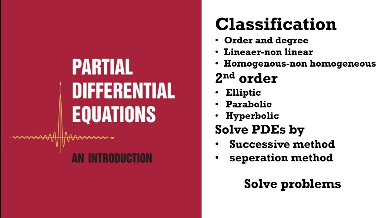 Partial differential equation - YouTube