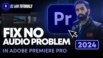 How to Fix No Audio Problem in Adobe Premiere Pro 2024 | Solve Audio Issues in Premiere Pro
