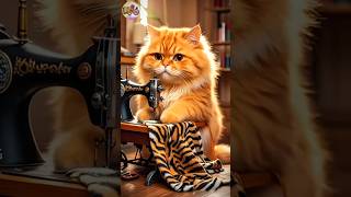 “This smart cat will surprise you 😳#banglaanimation #cat #cartoon #shortvideo #funny #animals #tiger