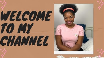 Welcome to my channel | Introduction video