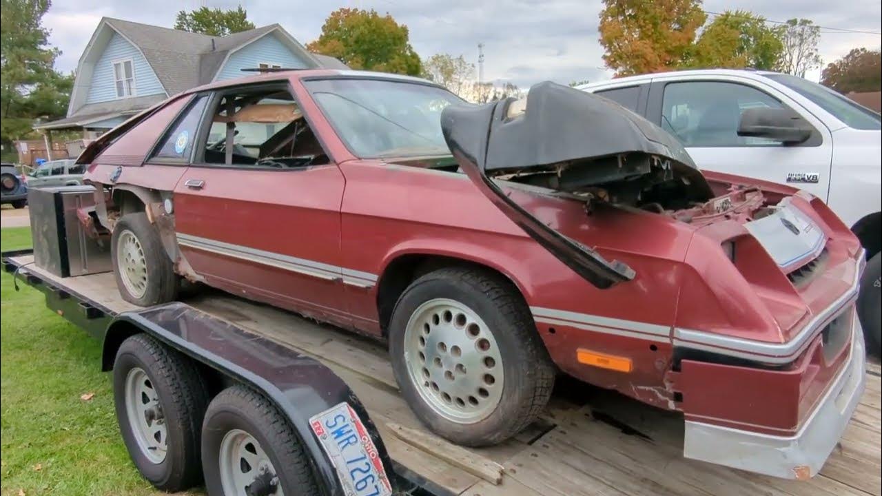 How far can we tear a Dodge Shelby Charger down before it gets crushed
