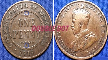 Australia 1 penny, 1919 - Đồng xu của sự khác biệt