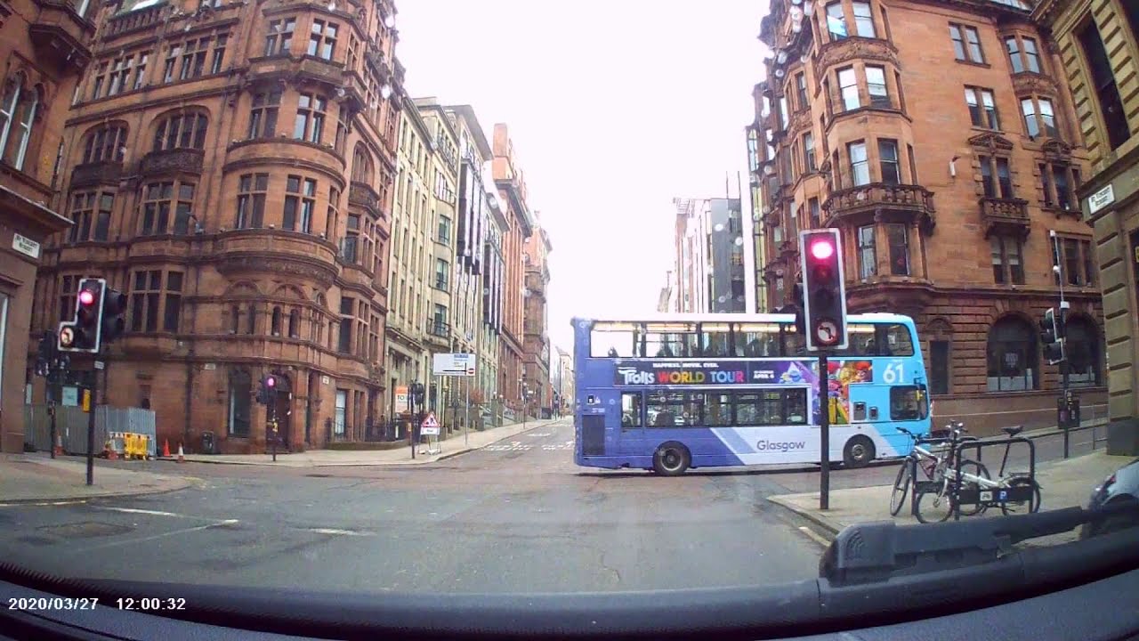 Glasgow during lockdown