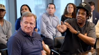Roger Goodell Speaks Out: Jay-Z's NFL Partnership Amid Controversy 🔥