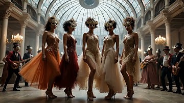 💃 Masked Disco Magic: Tarantella Groove (128 BPM) – Operatic Energy! CraigsAIMusic