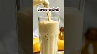 Banana Milkshake for Kids 🍌✨Банановый коктейль для детей🍹 #food #recipe #easyrecipes#kidscooking