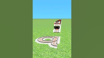 INDAN FREGHT TRAIN💝 CROSSIN CIRCLE SNAKE 🐍 TRACKS #train #beat #music #viral