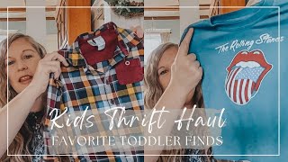 Kids THRIFT Haul || Incredible Thrifted Toddler Clothes