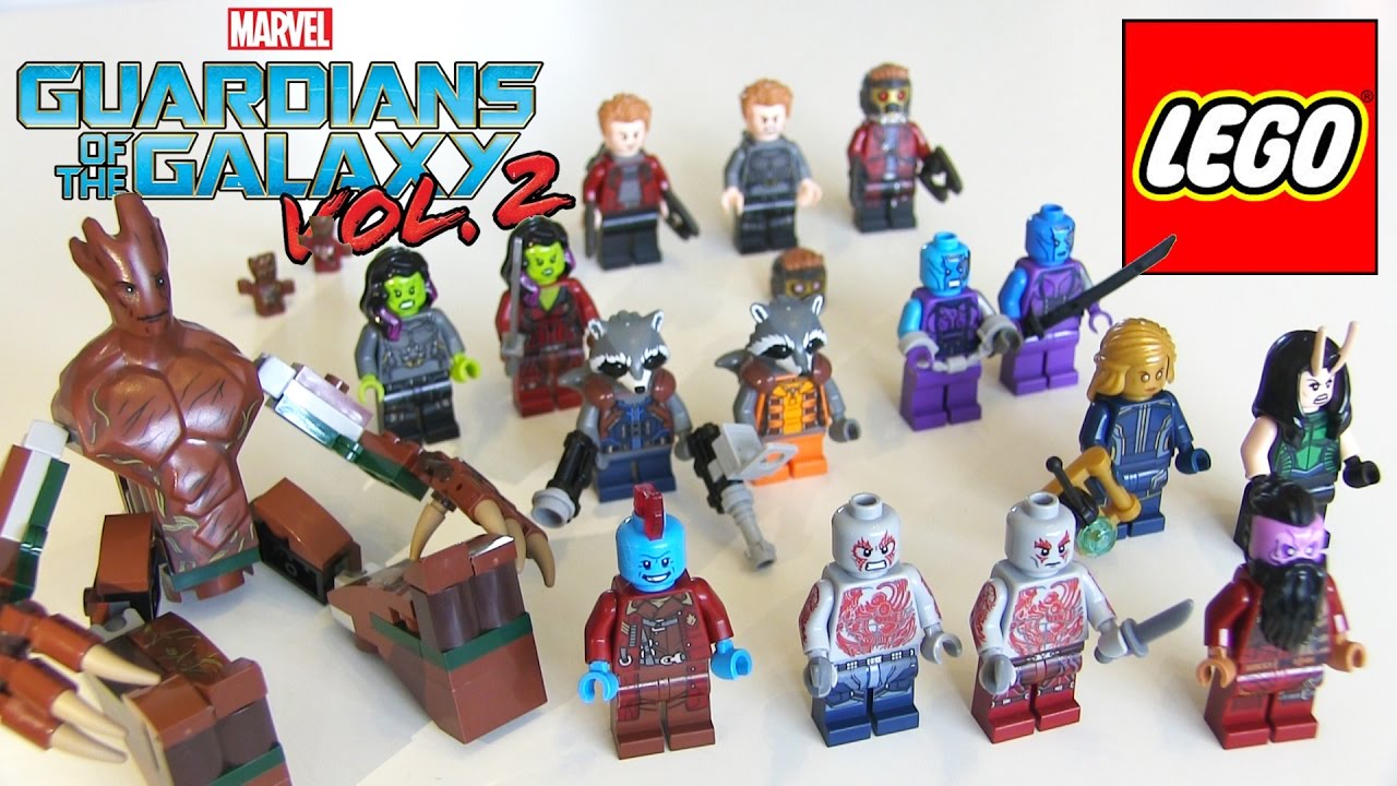 guardians of the galaxy minifigures