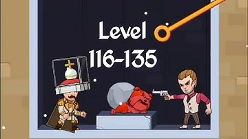 Pull the Lupin: Level 116 to 135 - Steal Crystal Mission | Pull Pin Game Android