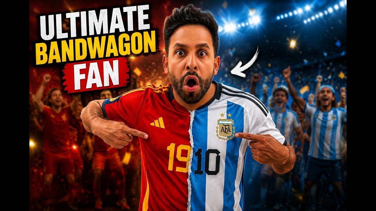 The Ultimate Bandwagon Fan #fifaworldcup | Anwar Jibawi