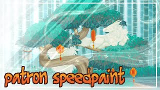 Bamboo Balance  Patreon Speedpaint