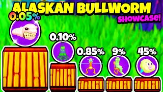 Deluxe 150% Alaskan Bullworm Showcase Roblox Spongebob Simulator