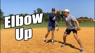 Drill To Keep Elbow Up When Throwing