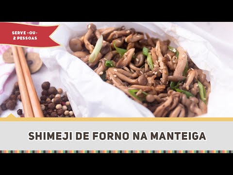 Shimeji de Forno na Manteiga - Receitas de Minuto EXPRESS #221